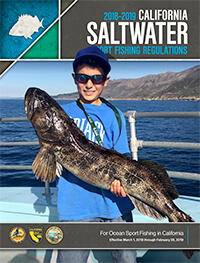 sport fishing regulation booklet cover